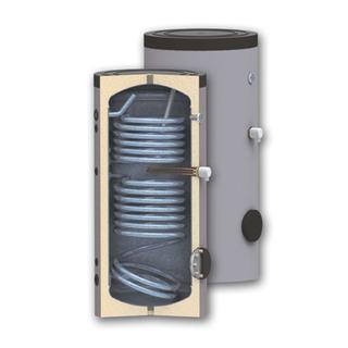 Floor standing double coil 150 lt capacity water heater